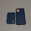 Usroom Compatible with Magsafe for iPhone 14 Wallet Case Magnetic Card Holder, RFID Blocking 2 in 1 Detachable Kickstand Shockproof Case for Women Men, Blue