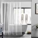 Clear Shower Curtain Liner - 72" x 72" PEVA Lightweight 4G Shower Curtain for Bathroom Shower 