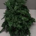 Hananona 9 FT Artificial Cedar Garlands, Real Touch Winter Cedar Pine Garland, Green Artificial Greenery Garland for Table, Mantle, Wall, Indoor, Outdoor Christmas Decorations (1, 9 FT)