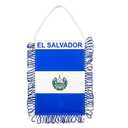 FLAGPARK EL Salvador Flag 4x6 Double Sided Fade Resistant UV Polyester Flag for Car, Home, Office