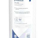 Pentair Pentek CBC-20BB Big Blue Carbon Water Filter, 20-Inch, Whole House Carbon Block Replacement Cartridge with Bonded Powdered Activated Carbon (PAC) Filter, 20" x 4.5", 0.5 Micron