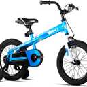 JOYSTAR Whizz Kids Bike 12 14 16 18 Inch Kids' Bicycle for Toddler and Kids Ages 2-9 Years Old, BMX Style Boys Bike with Training Wheels, Children Bicycles, Multiple Colors