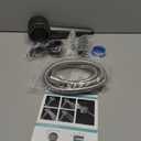 Cobbe Ion Drops Filtered Shower Head with Handheld, High Pressure 5 Spray Mode Showerhead with Filters, Built-in Power Wash for Hard Water - Remove Chlorine - Reduces Dry Itchy Skin, Gray