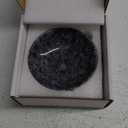 4.72 Inch Small Decorative Bowls, Natural Marble Decorative Bowls for Home Decor, Key Bowl, Coffee Tables Centerpiece, Soap Serving Bowl, Incense Burner, Smudge Bowl