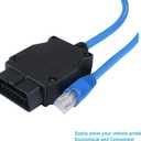 ENET OBD2 Cable for F-Series Coding E-SYS Diagnostic Programming Cable for Vehicles Supporting DOIP Protocol