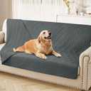 hyha Waterproof Reversible Dog Blanket, Pet Blanket for Sofa Couch | Waterproof Protection, Soft Fabric, Reversible Design, Washable, Sofa Protection from Pet Hair & Messes (52x82 Inch)