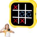 Electronic Tic Tac Toe Game - Electronic Puzzles Portable Handheld Games, 3-in-1 Tic Tac Toe Bolt Game Travel Tic Tac Toys for Educational Memory Growth, Infinite Tic-Tac-Toe Board Games for Ages 3+