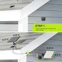 JACKYLED Solar Lights Outdoor with Motion Sensor, 113LED Cool White Solar Flood Lights, Waterproof Dusk to Dawn Solar Powered Security Spot Lights for Porch Patio Yard Garage, 1 Pack (Black)