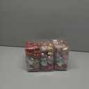 3 x 36 Pcs Valentine Heart Shaped Ornaments, Rose Gold Silver Pink Red Heart Ornaments for Mother's Day Christmas Wedding Anniversary Valentines Day Hanging Decorations