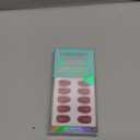 BTArtbox Press On Nails Short - Press on Nails Red Short Oval Nails Fall Fake Nail with Nail Glue, Fit Perfectly, Reusable Glue On Nails in 16 Sizes, Grape