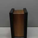 HEZHEN Magnetic Rotating Knife Holder without Knives, Acacia Wood, 360 Knife Block for Kitchen Counter, Space-saving and Larger Capacity Knife Storage, Strong Enhanced Magnets Strip