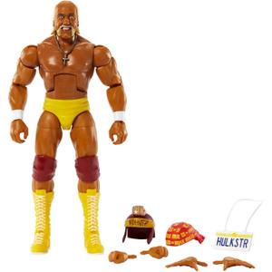 Mattel Hulk Hogan Elite Collection Action Figure, 6-inch Posable Collectible Gift for Fans Ages 8 Years Old & Up