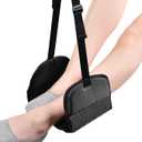 Airplane Footrest Made with Premium Memory Foam - Airplane Travel Foot Hammock, No Clashing Foot Hammock & Portable Plane Leg Rest, Provides Relaxation and Comfortable for Long Flight