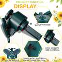 6 Pcs Solar Flying Bees Butterflies for Centerpieces Fluttering Garden Decorations Stakes Decorative Moving 3D Bee Butterfly for Home Yard Pathway Outdoor Indoor (Batteries Not Included)