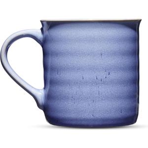 Sheffield Home Ceramic Coffee Mug Set of 1 - Large 18oz Coffee Cups with Handles for Tea, Latte, Hot Chocolate - Reactive Glaze Ceramic Mugs, Microwave & Dishwasher Safe (Blue Egg Speckled)
