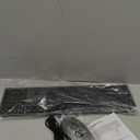 Ultra Premium Wireless Keyboard and Mouse Combo - Rechargeable, Ultra Slim Design, Quiet, Full Size, Number Pad, Unifying Receiver, Black (QWERTY)