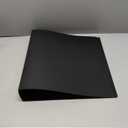 17x11 Binder Poly Panel Featuring a 2" Angle-D Ring Black