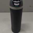 Owala FreeSip Insulated Stainless Steel Water Bottle with Straw for Sports and Travel, BPA-Free, 24oz, Foggy Tide