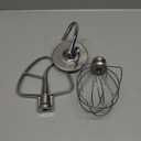 Funmit Mixers Accessories Stainless Steel Attachments Replacement for Kitchen-aid Mixers, K45WW Wire Whip, K45DH Dough Hook, K45B Coated Flat Blade Paddle, Kitchen Tilt-Head Aid Stand Mixer Attachment