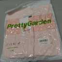 PRETTYGARDEN Women's Lace Long Sleeve Button Down Blouse (S)