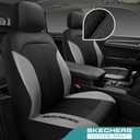Skechers Car Seat Covers,GOGA Mat Oxford Cloth Seat Covers,Waterproof Car Seat Covers Front Seats,Automotive Universal Fit Seat Cover for Most Cars, Suvs, Trucks,Grey