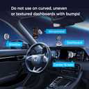 2026 Upgraded 360 Nano Gel Vacuum Magnetic Car Phone Holder,Reinforced Ultra Suction Cup Pocket Size Foldable Phone Mount for Dashboard/Gym/Mirror MagSafe iPhone Air 17 16 15 14 13 12 Pro Max(Silver)