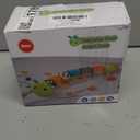 Baby Sensory Toys 0-6 6-12 Months, Musical Plush Animal Stuffed Caterpillar with Crinkle & Rattle, Tummy Time Toys for Infants Newborn 3 6 9 12 18 Months, Car Seat and Shower Gifts for Boys Girls