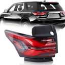 LED Outer Tail Light Rear Lamp Assembly Compatible with 2022-2024 Chvey Traverse Left Driver Side 85133095 86785340 GM2804151