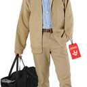 Morph Bad White Chemist Costume Men TV Show Character Outfits Halloween Costumes For Men (3X-Large)