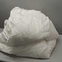 Bedbay Boho Comforter Set King Size,White Ruched Bedding Set,100% Cotton Durable Fluffy Comforter 3 Pcs,Vintage Ruffle White Bedding King Size Bed Set with 1 Comforter 2 Pillowcases