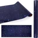 Outer Space Bulletin Board Roll Reusable Waterproof Bulletin Board Poster Non-Woven Fabric Bulletin Boards Roll Background for Classroom Decorations Home Wall Decor 15.7" x12ft
