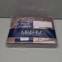 MR&HM Satin Bed Sheets, Queen Size Sheets Set, 4 Pcs Silky Bedding Set with 15 Inches Deep Pocket for Mattress (Queen, Rose Taupe)