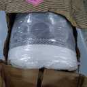 Full Size Mattress, 10 Inch Hybrid Mattress in a Box, Memory Foam and Individual Pocket Springs, Fiberglass Free, Soft and Breathable, Medium Firm Feel