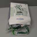 DEWENWILS 25Ft Outdoor Extension Cord Multiple Outlets, Evenly Spaced 3 Outlets Plugs with Safety Cover, 16/3 SJTW Weatherproof Wire for Outdoor String Lights and Christmas Decorations (Green)