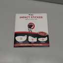 Golf Impact Tape - High-Resolution Strike Stickers for Iron, Wood & Fairway Clubs, Non-Residue, Swing Training Aid Impact Labels (Righties- 240pcs (Iron 8x30))