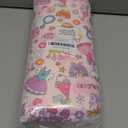 Toddler Booster Seat for Dining Table,4 Inches Washable Double Safer Straps Non-Slip Bottom Booster Seat for Kids, Portable Travel High Density Sponge Detachable Increasing Cushion for Child