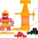 Heroes of Goo Jit Zu Hero Creator - Create Your Own Blazagon Stretch Action Figure Toy, 3 Unique Fillings