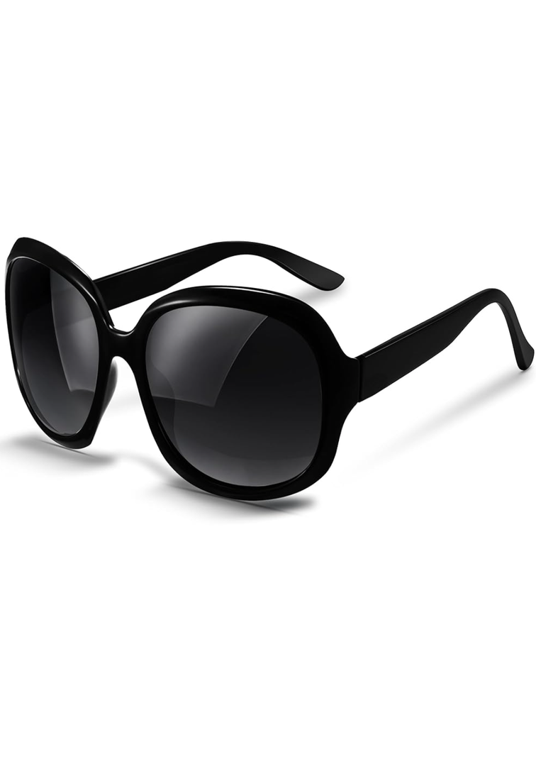 miyya Bug Eye Oversized Polarized Sunglasses Womens, Trendy Retro Sun Glasses for Women 2025, Oversized UV Protection Shades