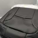 Car Seat Covers, Leather Seat Covers, Front Seat Covers 2PCS,Waterproof Car Seat Protector, Auto Driver Seat Covers Accessories Fit for Most SUV Trucks(Black, Front Pair)