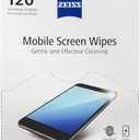 ZEISS Pre-Moistened Wipes, Screen Cleaner, 120 Count