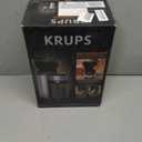 KRUPS Flat Burr Coffee Grinder Electric, 18 Adjustable Grind Settings, 2-20 Cups per Grind, Single Touch, Coffee Bean and Spice Grinder, Stainless Steel, Black
