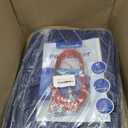 12x20 FT Oval Winter Pool Cover, Steel Cable and Pulley, Above Ground Pools