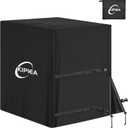 Kipiea Heavy Duty Air Conditioner Cover for Outside Units, Windproof, Anti-UV, Tear & Fade Resistant AC Cover for Winter (32" W x 32" D x 36" H)