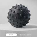 Plantar Fasciitis Night Splint Sock with Massage Ball for Plantar Fasciitis Relief, Soft & Comfortable Foot Brace for Achilles Tendonitis Heal Spur Foot-drop Flat-arch for Women, Black-Medium