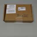 Acrylic Place Card Holders 1.2 Inch Name Card Holder Stands Clear Table Number Stands Wedding Sign Holders Display Stand for Table Wedding Photos Office Menu Meeting(100 Pieces)