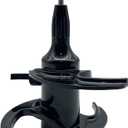Blender Dough Blade Replacement for Ninja 64-oz 72-oz Food Processor Bowl Combo Dough Hook 320KKU770 for Ninja 8-Cup 9-Cup Pitcher CT682SP BL681A BL682 BL770 BL770AMZ BL910 BN600 BN601 BN800 BN801