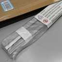 LazBlinds Cordless 1" Vinyl Mini Blinds for Indoor Windows - Light Filtering Horizontal Window Blinds & Shades, 27" W x 48" H, Grey