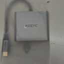 USB C to Dual HDMI Adapter 4K@30Hz, KOZYC USB C Hub Multiport Adapter with 2xHDMI, USB 3.0, 100W PD, Support USB C to HDMI Splitter Extended Display for MacBook Pro (MST is not Supported on MacOS)