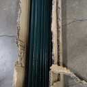 Metal Fence Post 5feet, Heavy Duty Garden Fence Post for Holding Wire Fence, Sign U Post Pack of 10 Sturdy Outdoor No Dig Fence Post for Garden Yard  Green