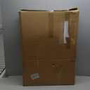 4 in 1 Folding Bedside Commode Chair for Elderly with Arms and Back,Adjustable Height Raised Toilet Seat with Handles,Adults Potty Chair for Seniors,Disabled Holds Up to 350 lbs (PU Soft Seat)